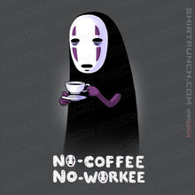 Load image into Gallery viewer, Daily_Deal_Shirts Magnets / 3"x3" / Charcoal No Face No Coffee