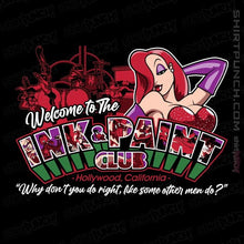 Load image into Gallery viewer, Daily_Deal_Shirts Magnets / 3"x3" / Black Welcome To The Ink And Paint Club