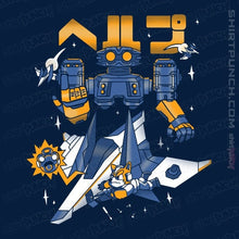Load image into Gallery viewer, Secret_Shirts Magnets / 3"x3" / Navy Space Troubles
