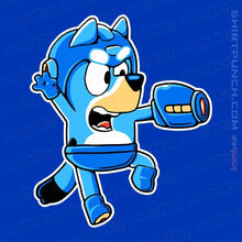 Load image into Gallery viewer, Secret_Shirts Magnets / 3"x3" / Royal Blue Bluey Bomber