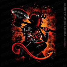 Load image into Gallery viewer, Daily_Deal_Shirts Magnets / 3"x3" / Black The Tiefling Warrior