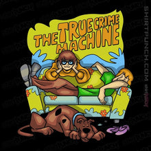 Load image into Gallery viewer, Secret_Shirts Magnets / 3"x3" / Black True Crime Machine