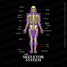 Load image into Gallery viewer, Shirts Magnets / 3"x3" / Black The Skeletor System