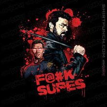 Load image into Gallery viewer, Secret_Shirts Magnets / 3"x3" / Black F Supes