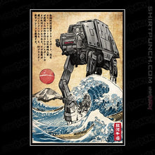 Load image into Gallery viewer, Daily_Deal_Shirts Magnets / 3"x3" / Black Galactic Empire In Japan