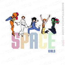 Load image into Gallery viewer, Shirts Magnets / 3"x3" / White Space Girls