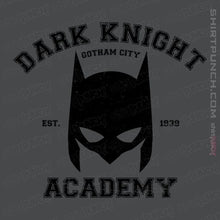 Load image into Gallery viewer, Shirts Magnets / 3"x3" / Charcoal Dark Knight Academy