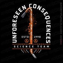 Load image into Gallery viewer, Shirts Magnets / 3"x3" / Black Unforseen Consequences