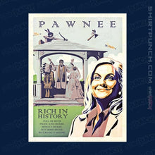 Load image into Gallery viewer, Shirts Magnets / 3"x3" / Navy Explore Pawnee