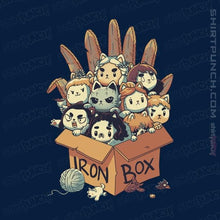 Load image into Gallery viewer, Shirts Magnets / 3"x3" / Navy Game Of Boxes