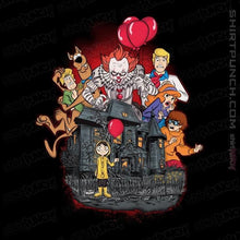 Load image into Gallery viewer, Daily_Deal_Shirts Magnets / 3"x3" / Black Creepy Clown In Derry Maine