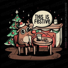 Load image into Gallery viewer, Daily_Deal_Shirts Magnets / 3"x3" / Black This Is Festive