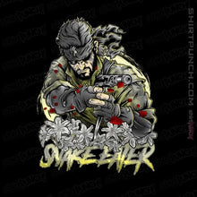 Load image into Gallery viewer, Shirts Magnets / 3"x3" / Black Snake Eater