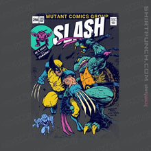 Load image into Gallery viewer, Shirts Magnets / 3"x3" / Charcoal Wolverine VS Slash