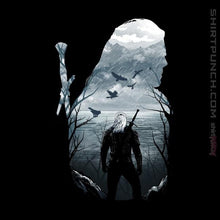 Load image into Gallery viewer, Shirts Magnets / 3"x3" / Black Geralt