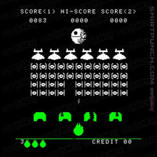 Load image into Gallery viewer, Daily_Deal_Shirts Magnets / 3"x3" / Black Star Invaders