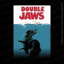 Load image into Gallery viewer, Shirts Magnets / 3"x3" / Black Double Jaws