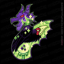 Load image into Gallery viewer, Shirts Magnets / 3"x3" / Black Magical Silhouettes - Maleficent