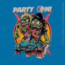 Load image into Gallery viewer, Shirts Magnets / 3"x3" / Sapphire Party On