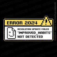 Load image into Gallery viewer, Daily_Deal_Shirts Magnets / 3"x3" / Black Resolutions 2024