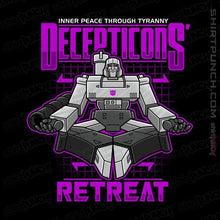 Load image into Gallery viewer, Shirts Magnets / 3"x3" / Black Decepticons Retreat