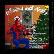 Load image into Gallery viewer, Shirts Magnets / 3&quot;x3&quot; / Black Spidey Christmas Album
