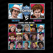 Load image into Gallery viewer, Shirts Magnets / 3"x3" / Black Time Fightersd 5th VS 6th