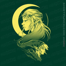 Load image into Gallery viewer, Daily_Deal_Shirts Magnets / 3"x3" / Forest The Knight And Princess