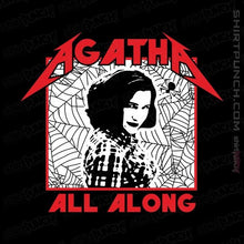Load image into Gallery viewer, Shirts Magnets / 3"x3" / Black Agatha Metal