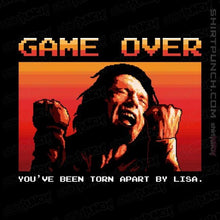 Load image into Gallery viewer, Shirts Magnets / 3"x3" / Black Game Over Tommy