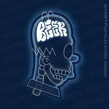 Load image into Gallery viewer, Shirts Magnets / 3"x3" / Navy Beer Brain