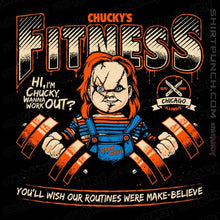 Load image into Gallery viewer, Daily_Deal_Shirts Magnets / 3"x3" / Black Chucky's Fitness