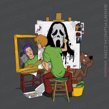 Load image into Gallery viewer, Daily_Deal_Shirts Magnets / 3"x3" / Charcoal Shaggy The Killer Punk