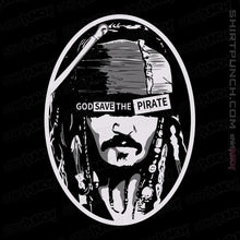 Load image into Gallery viewer, Daily_Deal_Shirts Magnets / 3"x3" / Black God Save The Pirate
