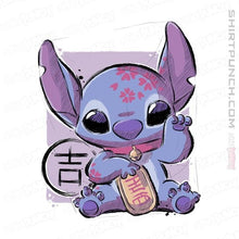 Load image into Gallery viewer, Shirts Magnets / 3"x3" / White Maneki Stitch