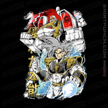 Load image into Gallery viewer, Daily_Deal_Shirts Magnets / 3"x3" / Black Saiyan Ranger