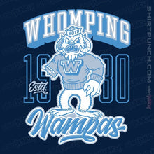 Load image into Gallery viewer, Secret_Shirts Magnets / 3"x3" / Navy Whomping Wampas