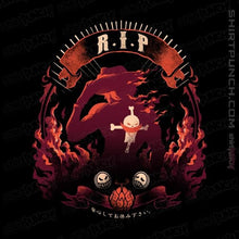 Load image into Gallery viewer, Shirts Magnets / 3"x3" / Black RIP Ace