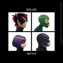 Load image into Gallery viewer, Shirts Magnets / 3"x3" / Black Kick Azz