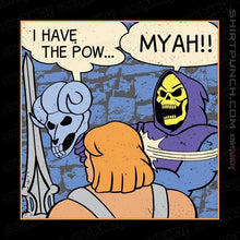 Load image into Gallery viewer, Shirts Magnets / 3"x3" / Black He-Slap