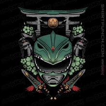 Load image into Gallery viewer, Shirts Magnets / 3"x3" / Black Green Ranger