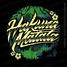 Load image into Gallery viewer, Shirts Magnets / 3"x3" / Black It Means No Worries