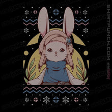 Load image into Gallery viewer, Shirts Magnets / 3"x3" / Black Loporrit Christmas