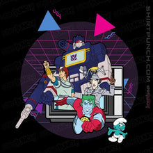 Load image into Gallery viewer, Daily_Deal_Shirts Magnets / 3"x3" / Black Retro Roll-Call