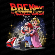 Load image into Gallery viewer, Daily_Deal_Shirts Magnets / 3"x3" / Black Back to the Mushroom Kingdom