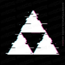 Load image into Gallery viewer, Shirts Magnets / 3"x3" / Black Ddjvigo's Glitch Triforce