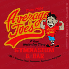 Load image into Gallery viewer, Shirts Magnets / 3"x3" / Red Average Joes Gym