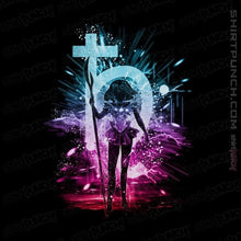 Load image into Gallery viewer, Shirts Magnets / 3"x3" / Black Saturn Storm