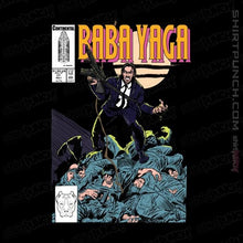 Load image into Gallery viewer, Shirts Magnets / 3"x3" / Black Baba Yaga No1