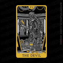Load image into Gallery viewer, Shirts Magnets / 3"x3" / Black The Devil Tarot